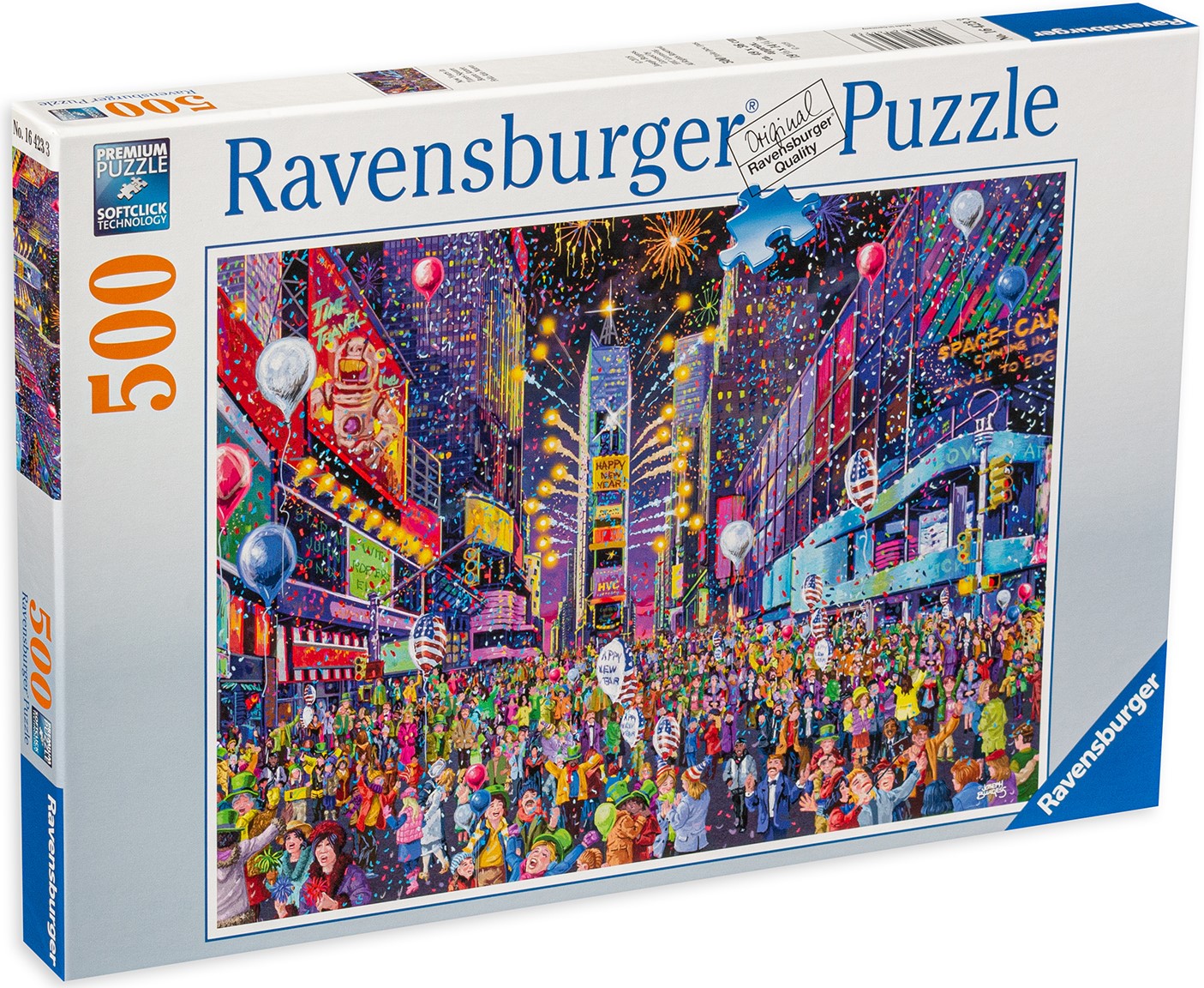 Пъзел Ravensburger от 500 части - Новогодишен Ню Йорк