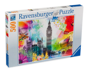 Пъзел Ravensburger от 500 части - Поздрави от Лондон
