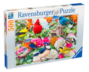 Пъзел Ravensburger от 500 части - Птици в градината