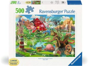 Пъзел Ravensburger от 500 части - Райската страна