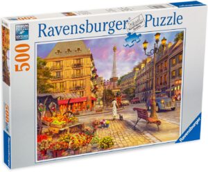 Пъзел Ravensburger от 500 части - Разходка из града