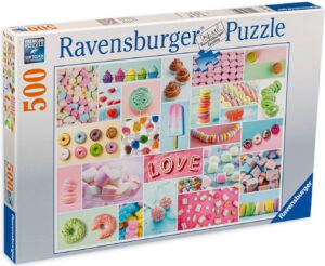 Пъзел Ravensburger от 500 части - Сладки изкушения