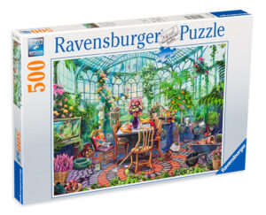 Пъзел Ravensburger от 500 части - Утро в оранжерията