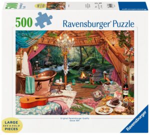 Пъзел Ravensburger от 500 части - Уютен глемпинг