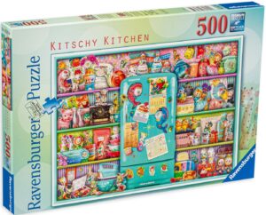 Пъзел Ravensburger от 500 части - Забавната кухня