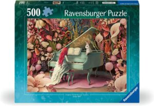 Пъзел Ravensburger от 500 части - Заешки рецитал