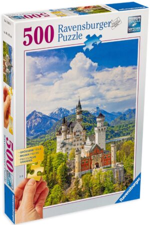 Пъзел Ravensburger от 500 части - Замъкът Нойшванщайн