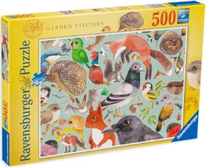 Пъзел Ravensburger от 500 части - Животни в градината