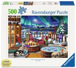 Пъзел Ravensburger от 500 XXL части - Северно сияние