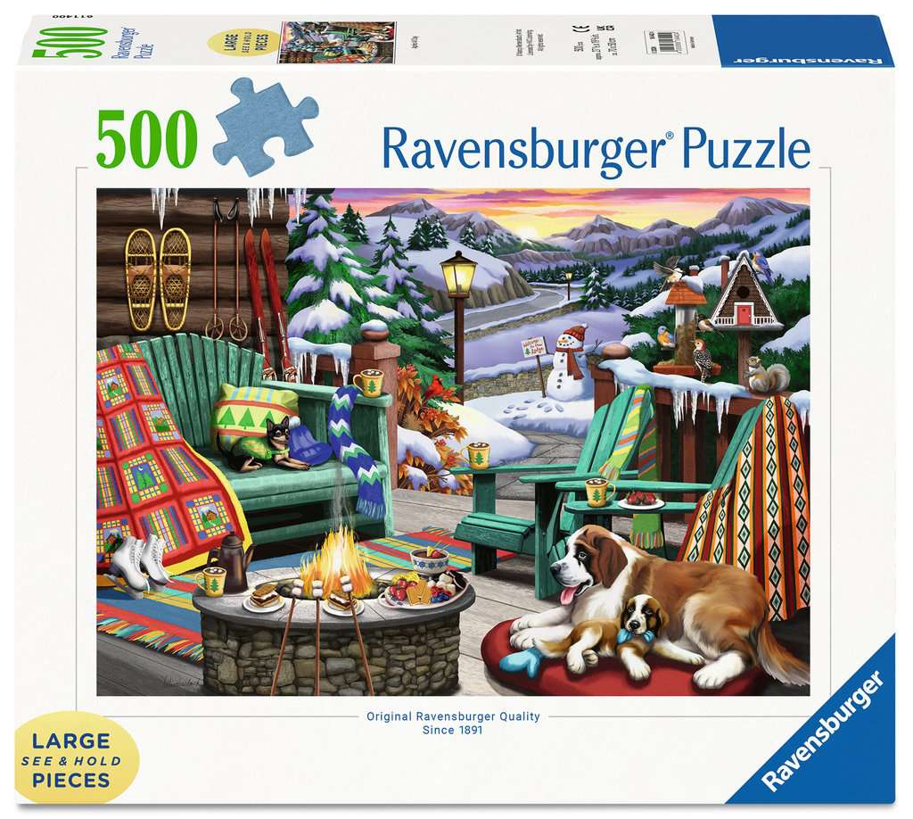 Пъзел Ravensburger от 500 XXL части - След целия ден