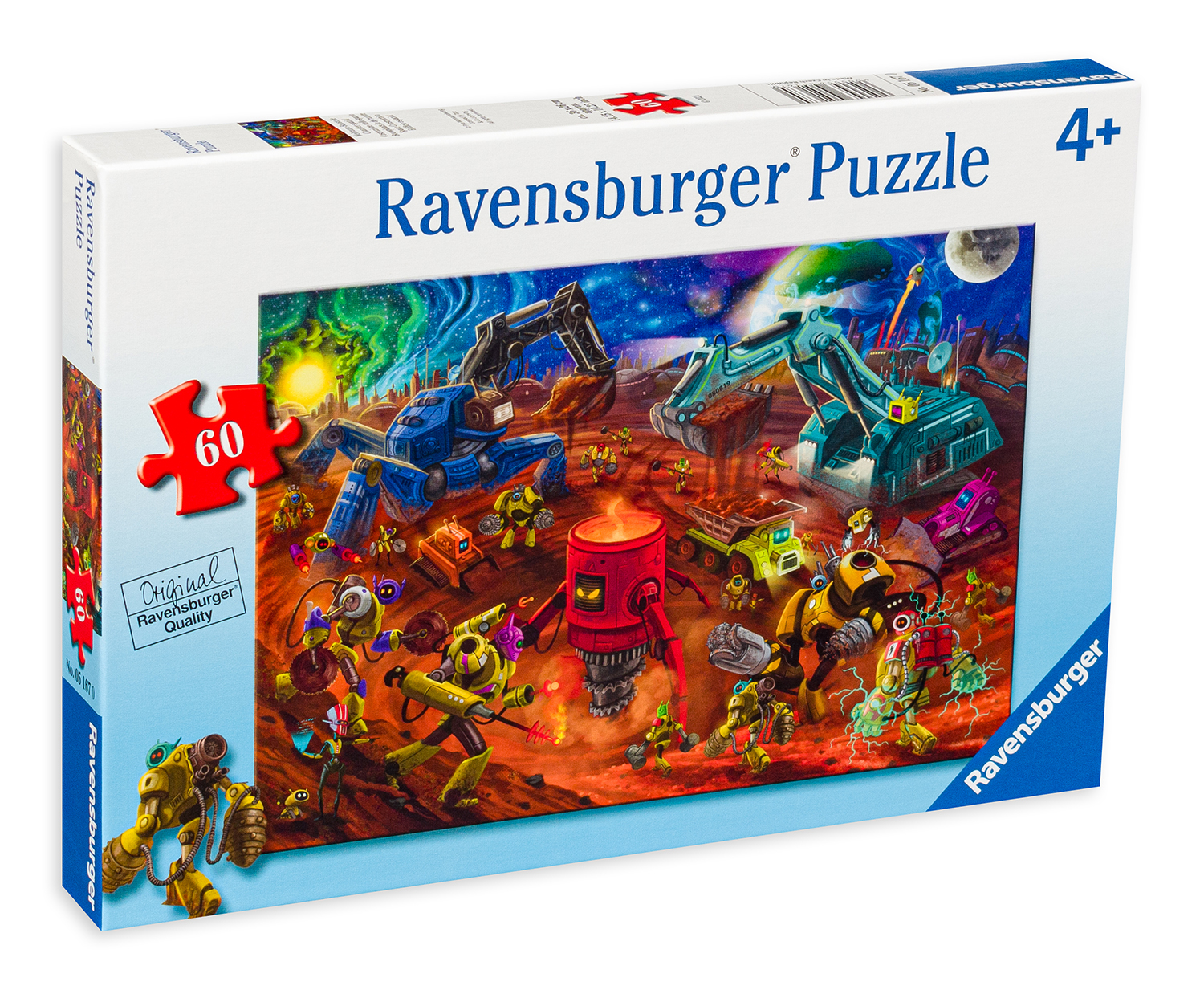 Пъзел Ravensburger от 60 части - Космически строеж