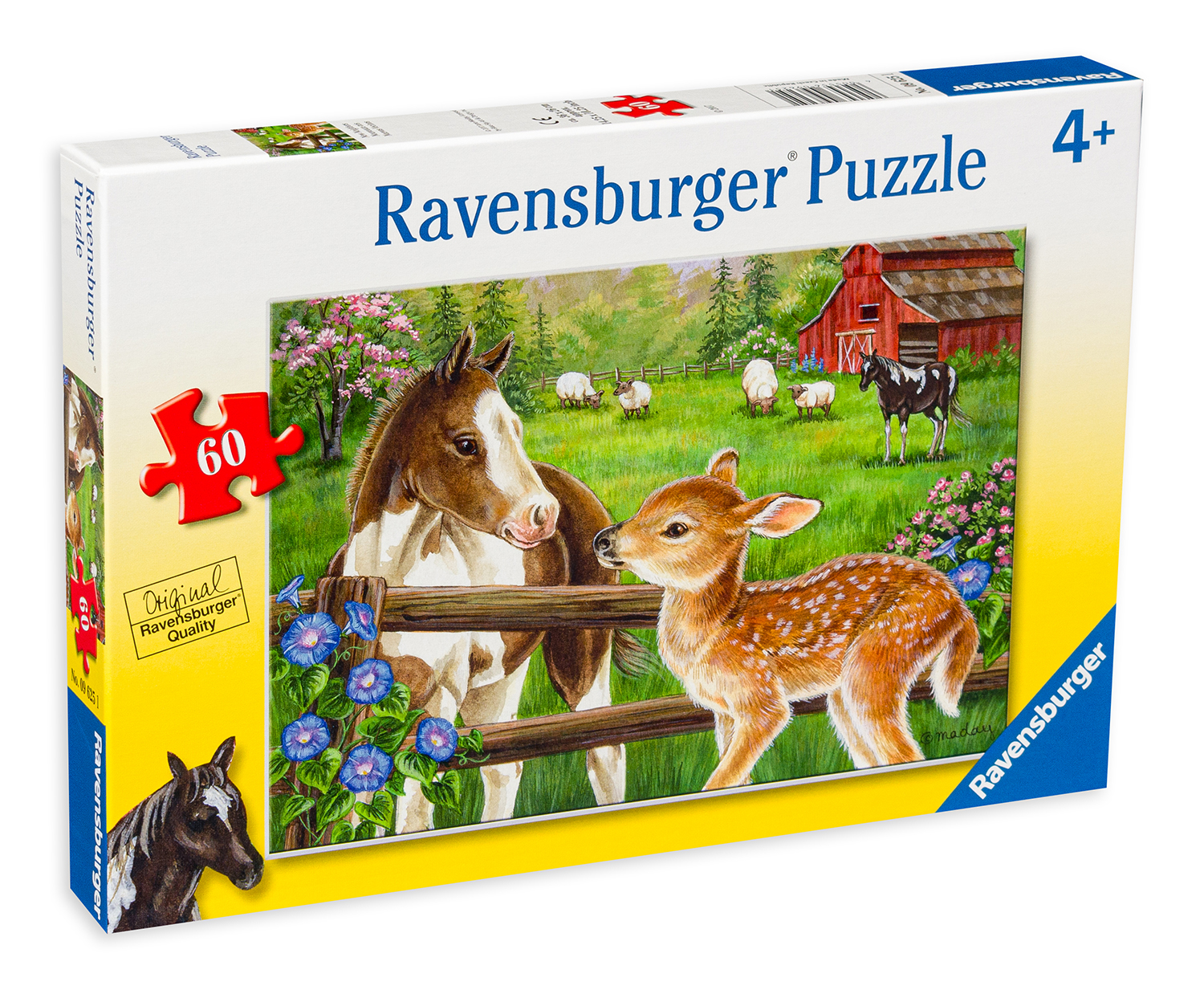 Пъзел Ravensburger от 60 части - Нови съседи