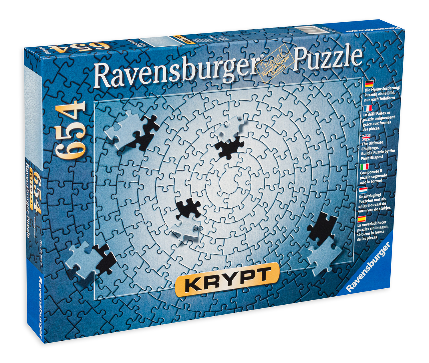 Пъзел Ravensburger от 654 части - Сребърен крипт