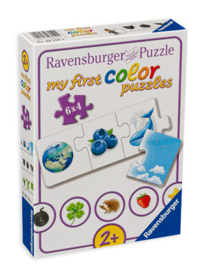 Пъзел Ravensburger от 6 x 4 части - Научи цветовете