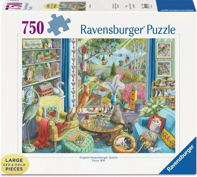 Пъзел Ravensburger от 750 XXL части - Наблюдателите на птици