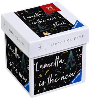 Пъзел Ravensburger от 99 части - Ламето е новото черно