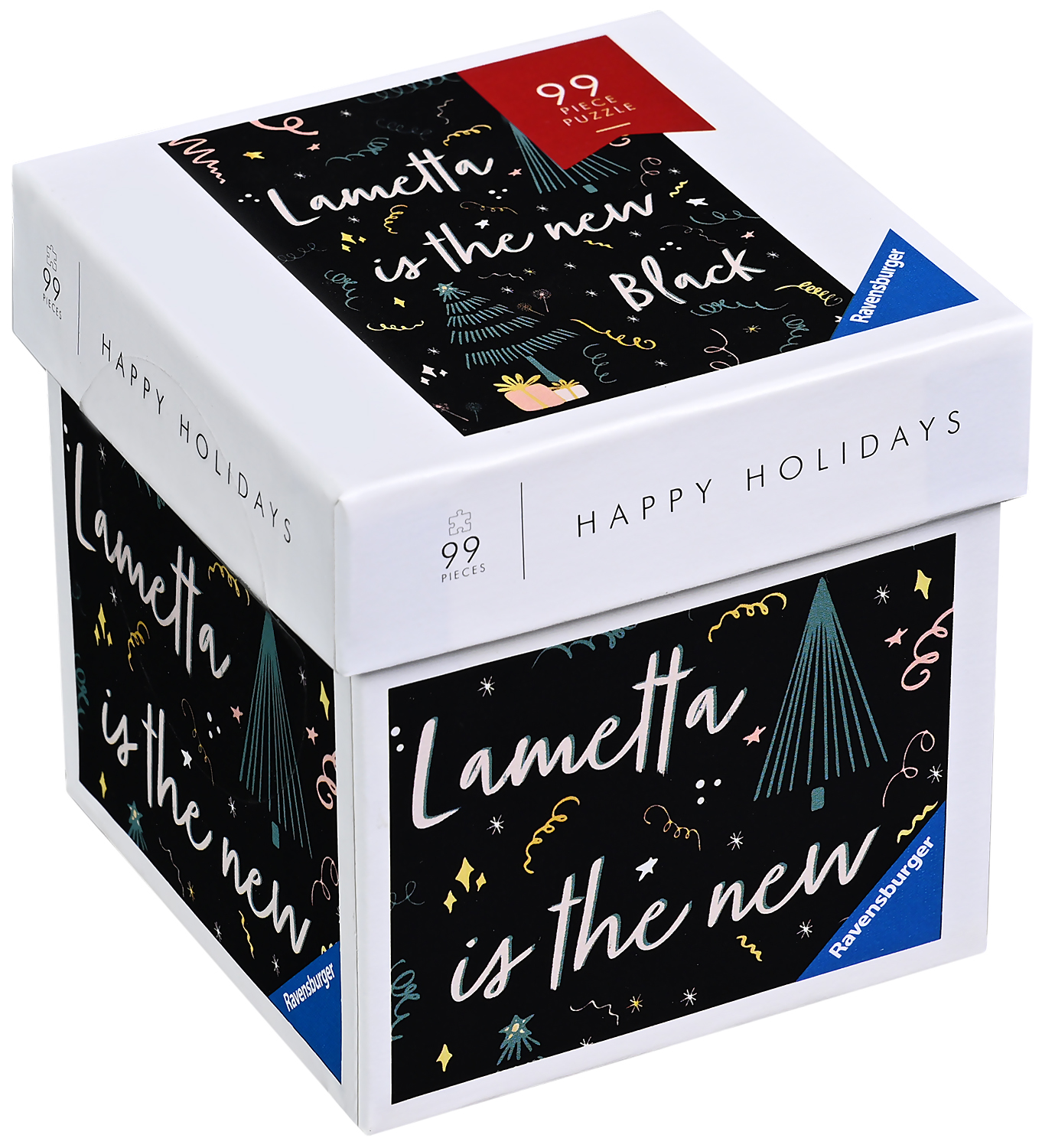 Пъзел Ravensburger от 99 части - Ламето е новото черно