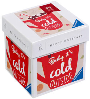 Пъзел Ravensburger от 99 части - Навън е студено