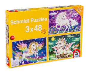 Пъзел Schmidt 3 в 1 - Митични създания