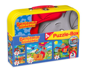 Пъзел Schmidt 4 в 1 - Слончето Бенджамин