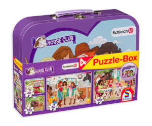 Пъзел Schmidt 4 в 1 - В клуба по конна езда