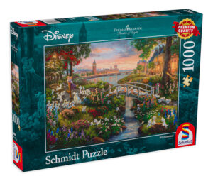 Пъзел Schmidt от 1000 части - 101 далматинци, Томас Кинкейд