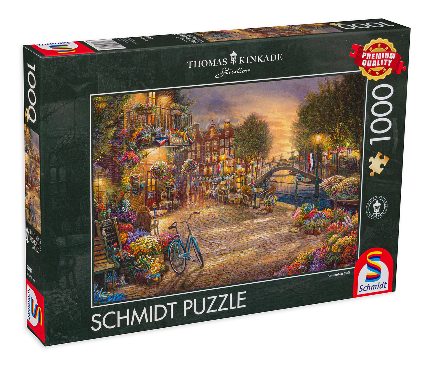 Пъзел Schmidt от 1000 части - Амстердам
