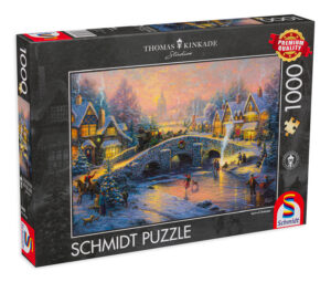 Пъзел Schmidt от 1000 части - Духа на Коледа, Томас Кинкейд