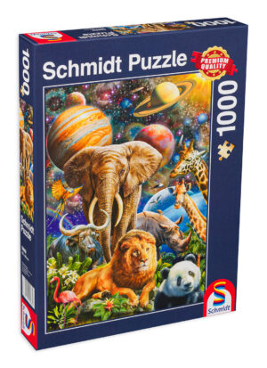 Пъзел Schmidt от 1000 части - Джунгла