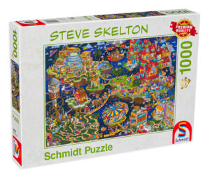 Пъзел Schmidt от 1000 части - Градът отвисоко