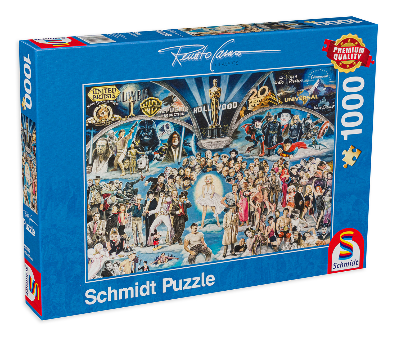 Пъзел Schmidt от 1000 части - Холивуд, Ренато Касаро