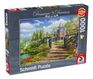 Пъзел Schmidt от 1000 части - Идилично имение, Доминик Дейвисън