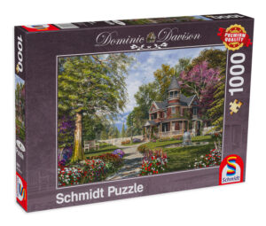 Пъзел Schmidt от 1000 части - Имението с кулата, Доминик Дейвисън