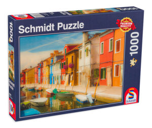 Пъзел Schmidt от 1000 части - Къщи в Бурано