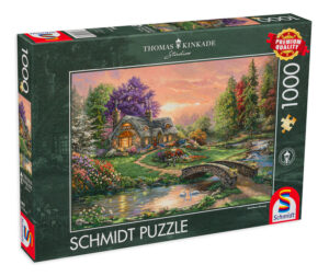 Пъзел Schmidt от 1000 части - Къщичка в гората