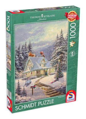 Пъзел Schmidt от 1000 части - Коледна вечер