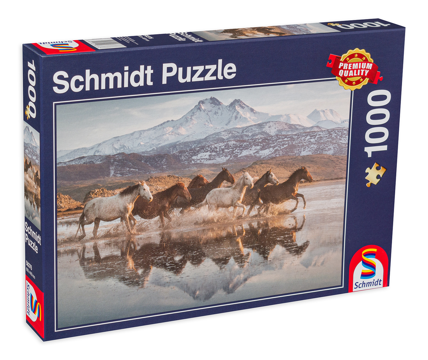 Пъзел Schmidt от 1000 части - Коне в Кападокия