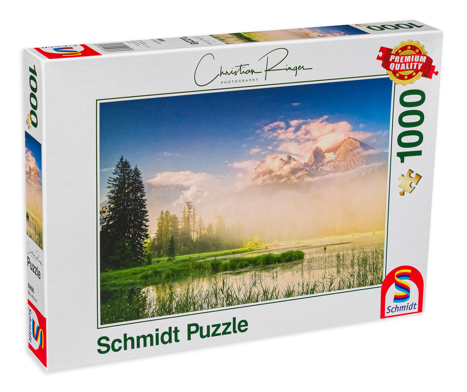 Пъзел Schmidt от 1000 части - Край езерото