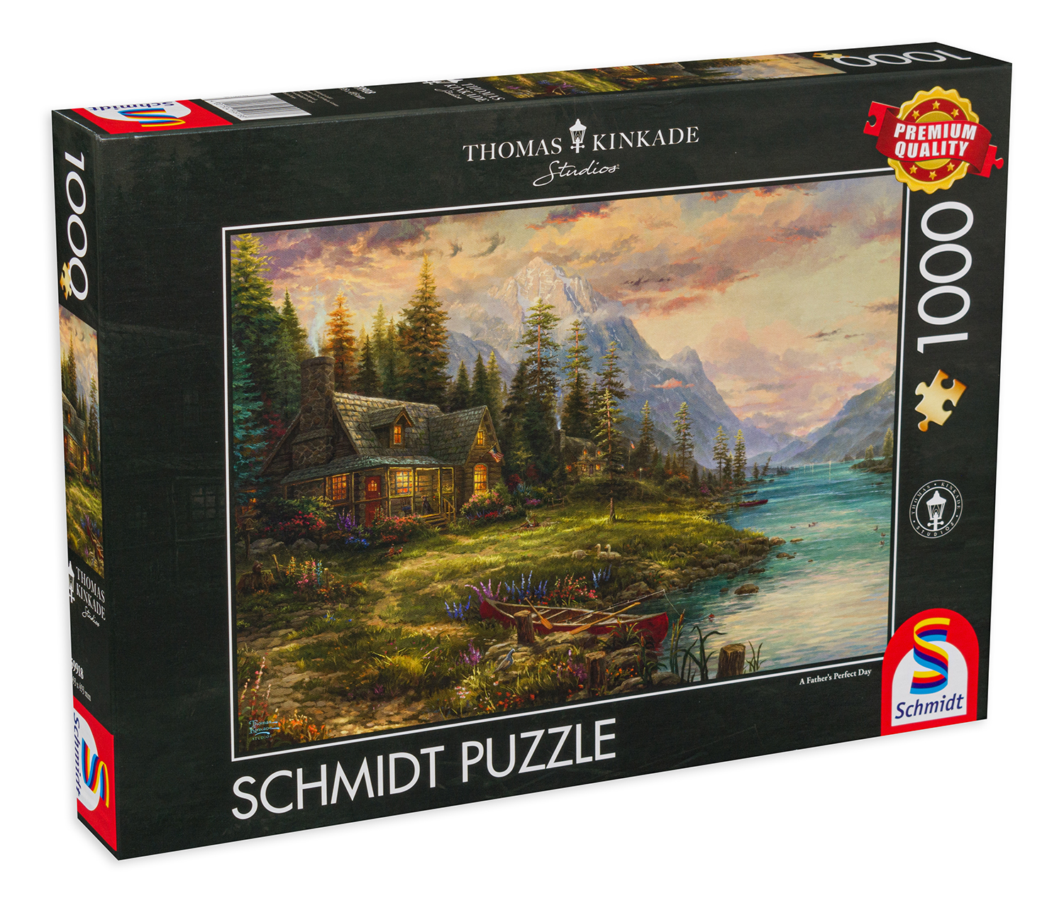 Пъзел Schmidt от 1000 части - Край реката