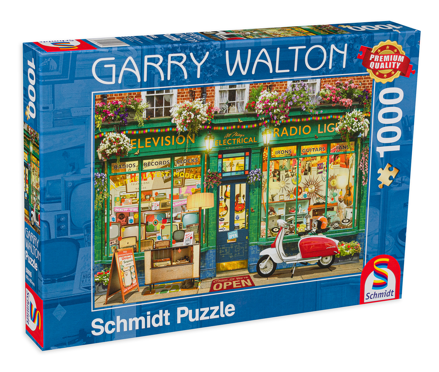 Пъзел Schmidt от 1000 части - Магазин за електроника, Гари Уолтън