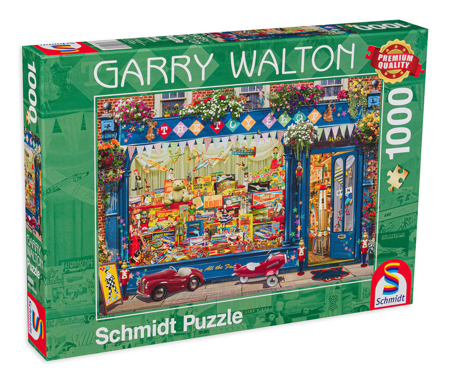 Пъзел Schmidt от 1000 части - Магазин за играчки, Гари Уолтън
