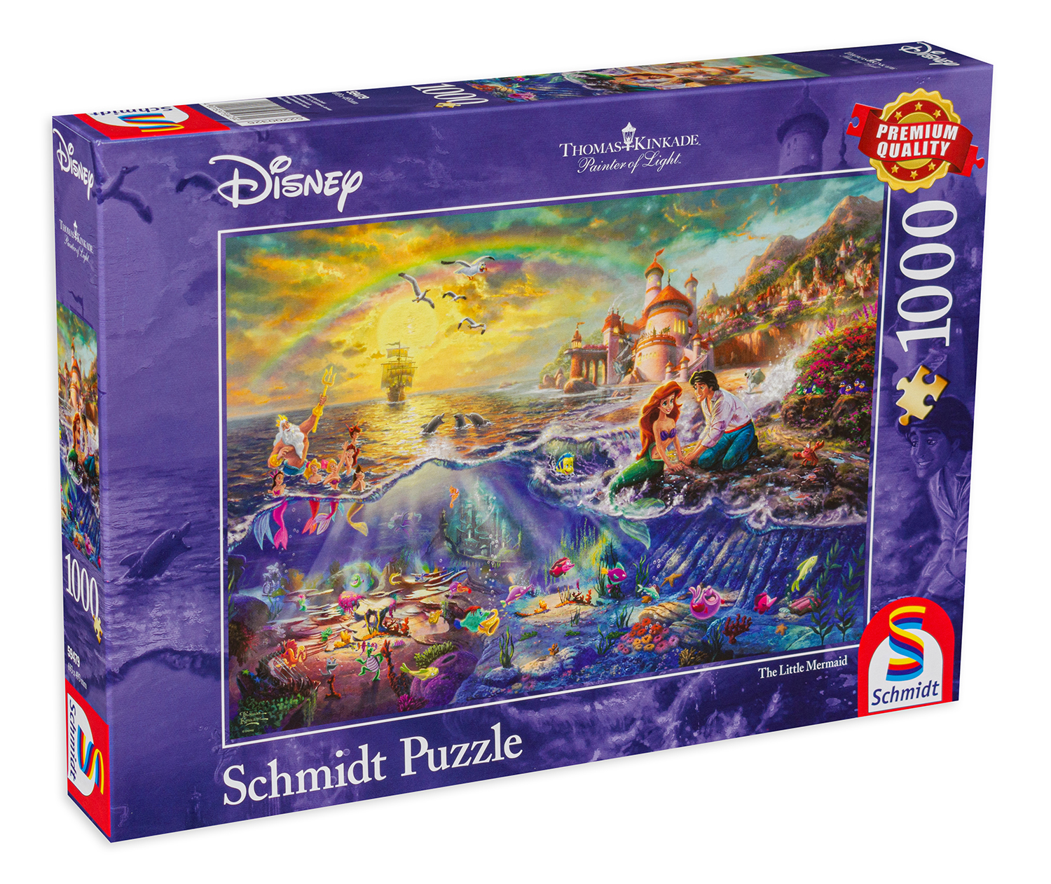 Пъзел Schmidt от 1000 части - Малката русалка, Томас Кинкейд