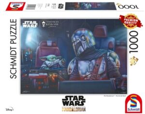 Пъзел Schmidt от 1000 части - Мандалорианецът