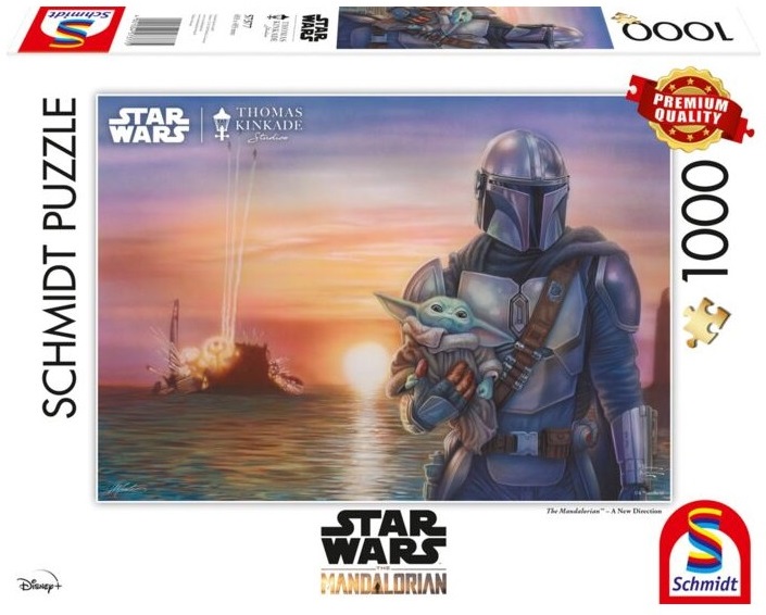 Пъзел Schmidt от 1000 части - Мандалорианецът - нова посока