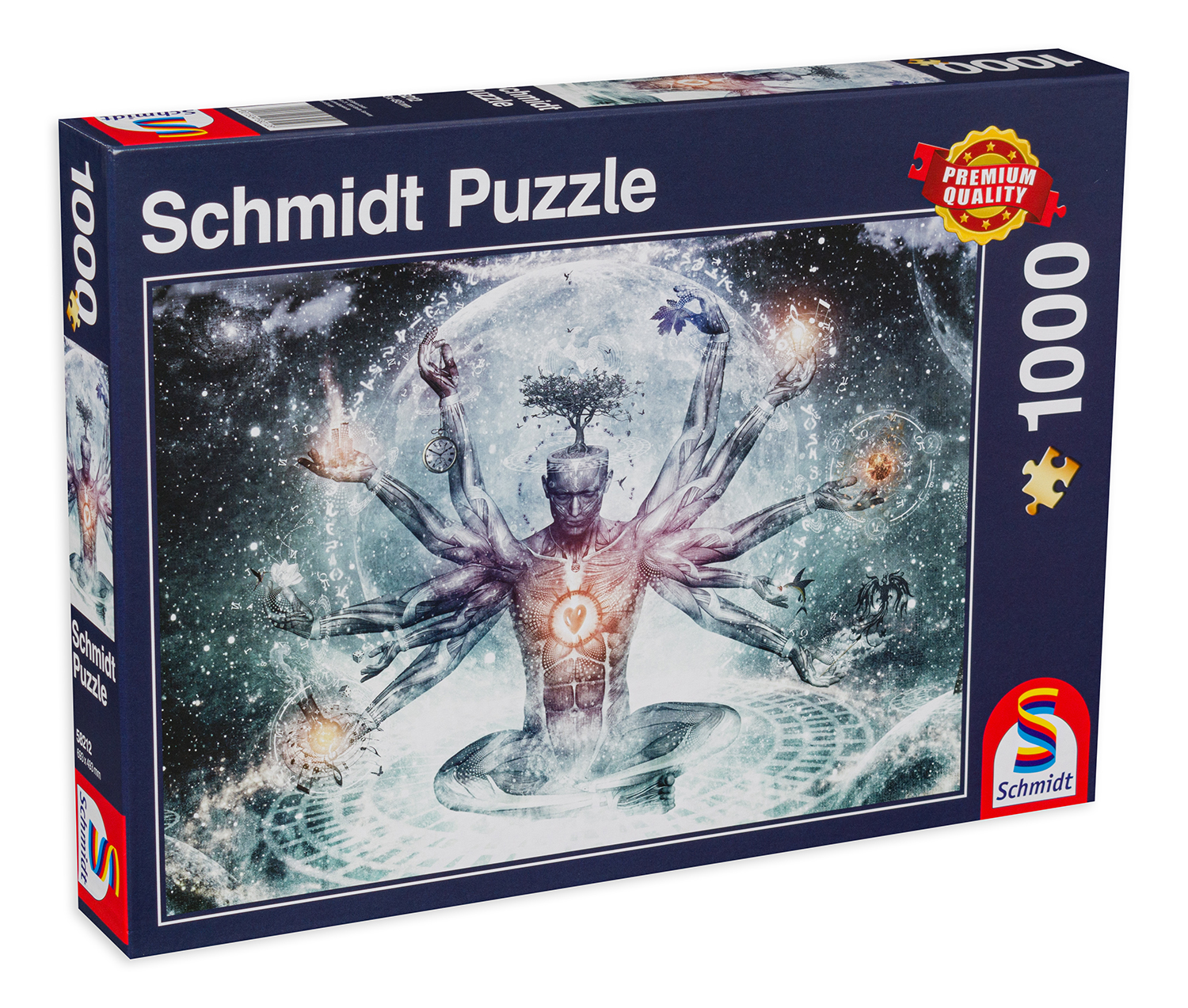 Пъзел Schmidt от 1000 части - Мечтание сред Вселената