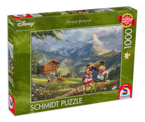 Пъзел Schmidt от 1000 части - Мики в Алпите