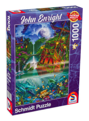 Пъзел Schmidt от 1000 части - Морски съкровища