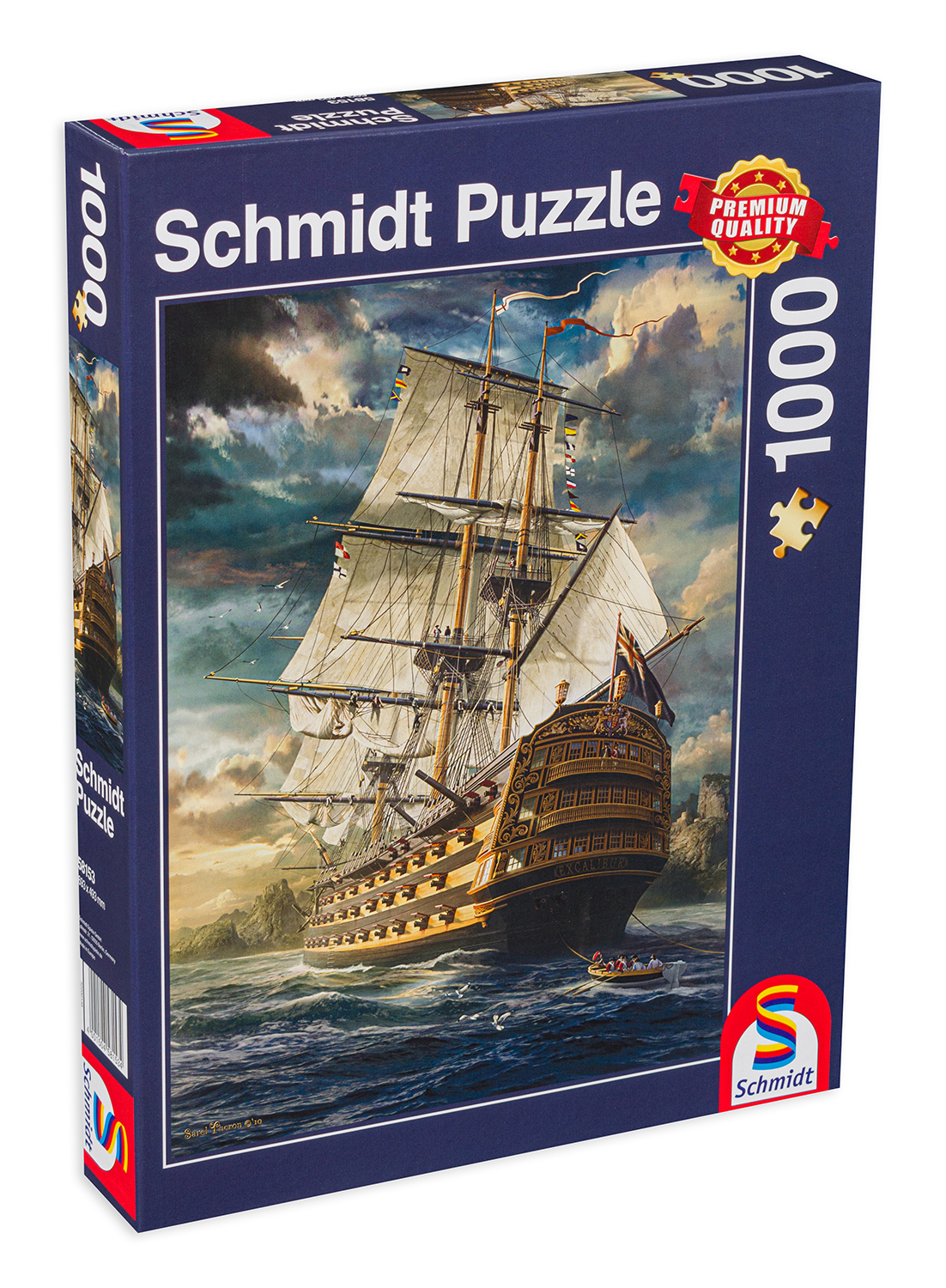 Пъзел Schmidt от 1000 части - Отплаване, Сейръл Терън