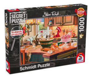 Пъзел Schmidt от 1000 части - Пакости на масата