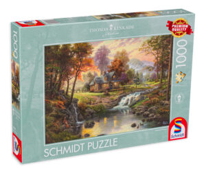 Пъзел Schmidt от 1000 части - Планинско спокойствие, Томас Кинкейд